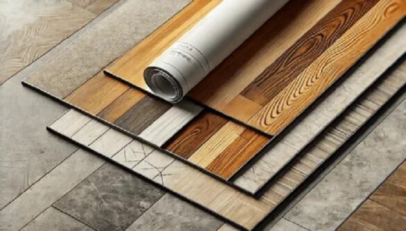 Types of linoleum and its production